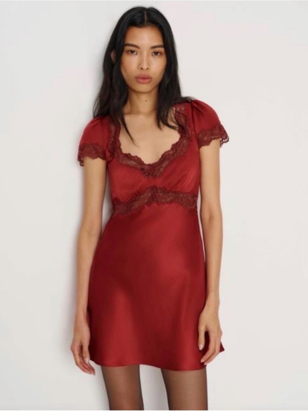 Reformation Romi Silk Dress